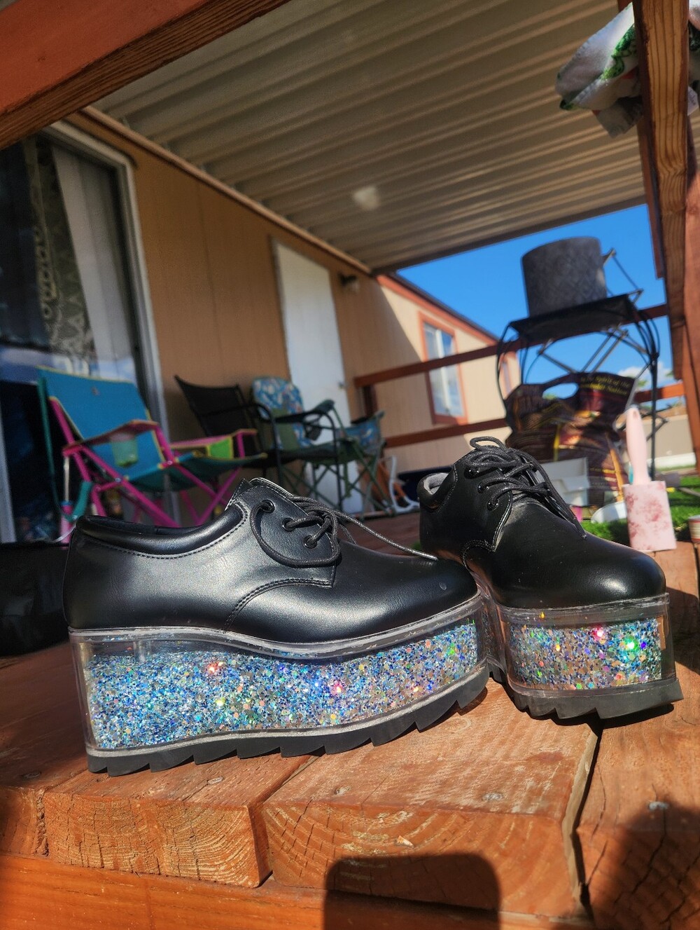 Yru Platform Shoes With Lace